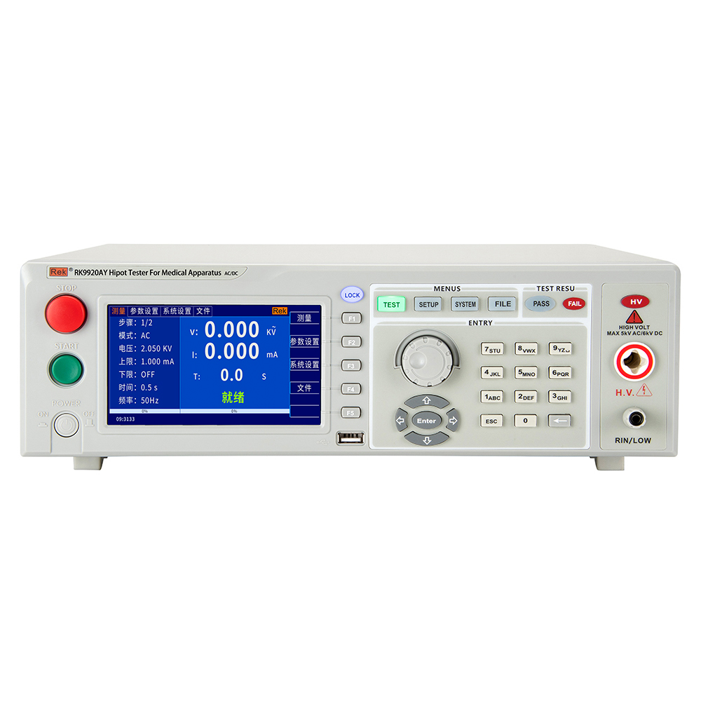 RK9910AY/RK9920AY/RK9910BY/RK9920BY程控医用耐压测试仪