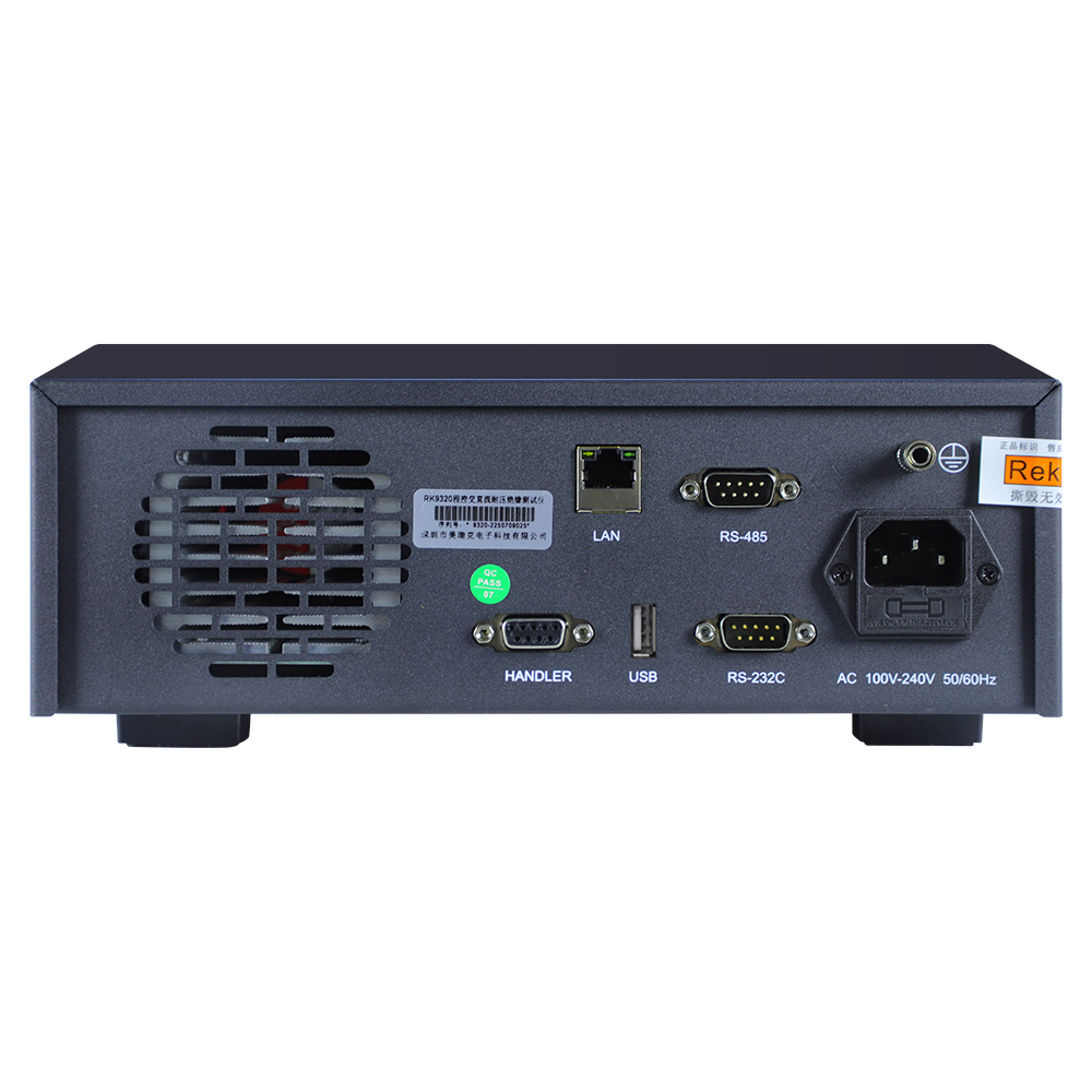 RK9310/RK9320/RK9320A/RK9320B/RK9330系列程控交直流耐压绝缘测试仪