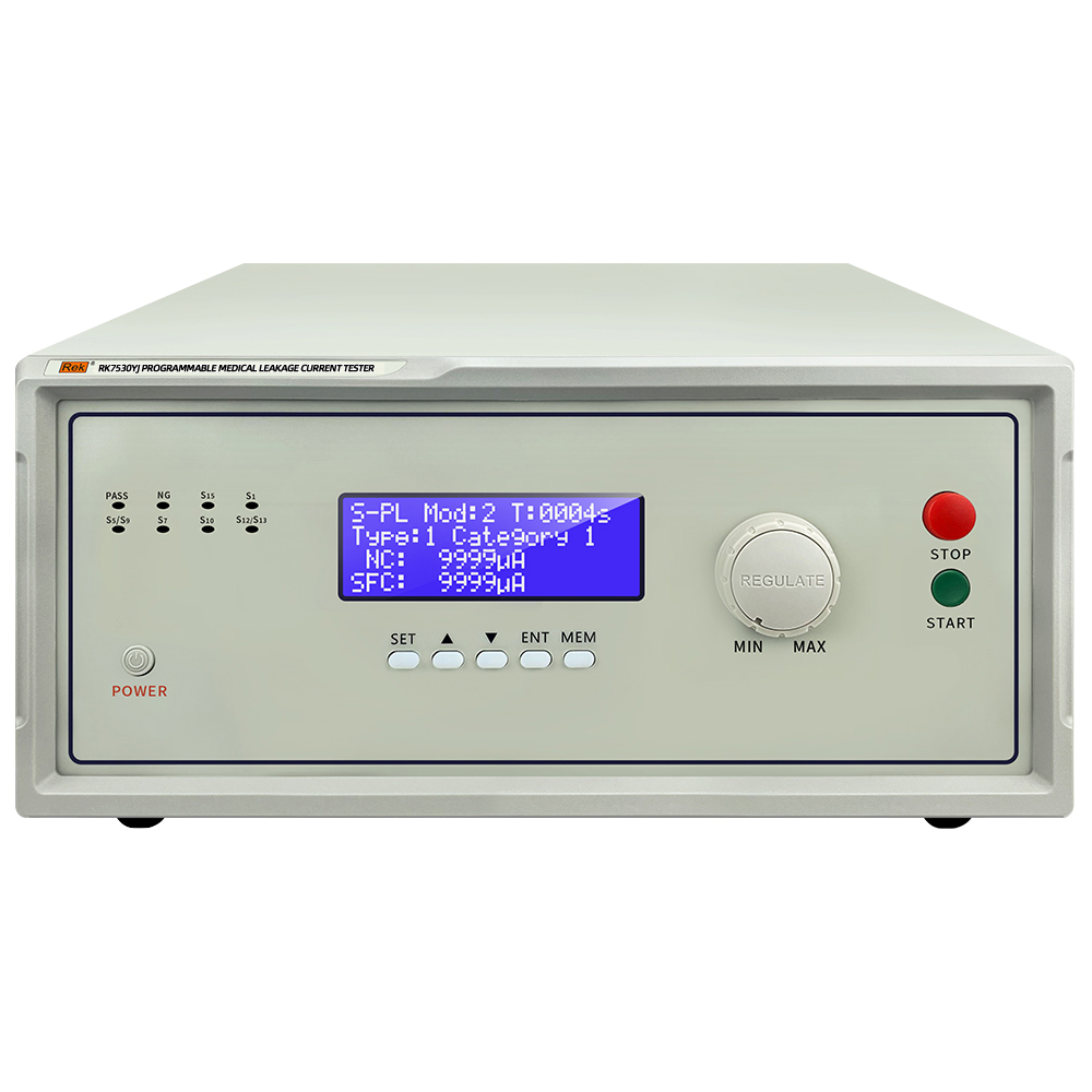 RK7505YJ/RK7510YJ/RK7520YJ/RK7530YJ/RK7550YJ程控医用泄漏电流测试仪（符合计量检定规程：JJG1188-2022）